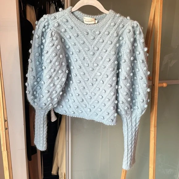 Zimmermann Bauble Sweater baby Blue